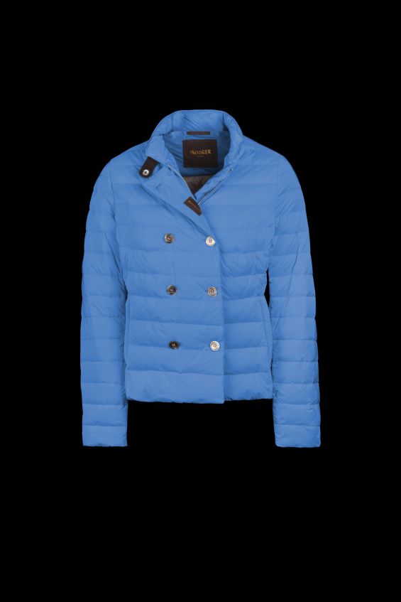 kläder se MooRER kvinnor clement-os ljus denim Z22LTF1099