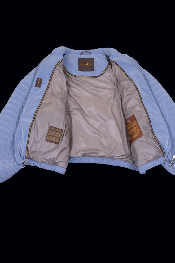 kläder se MooRER kvinnor elvira-os ljus denim Z22LTF1013
