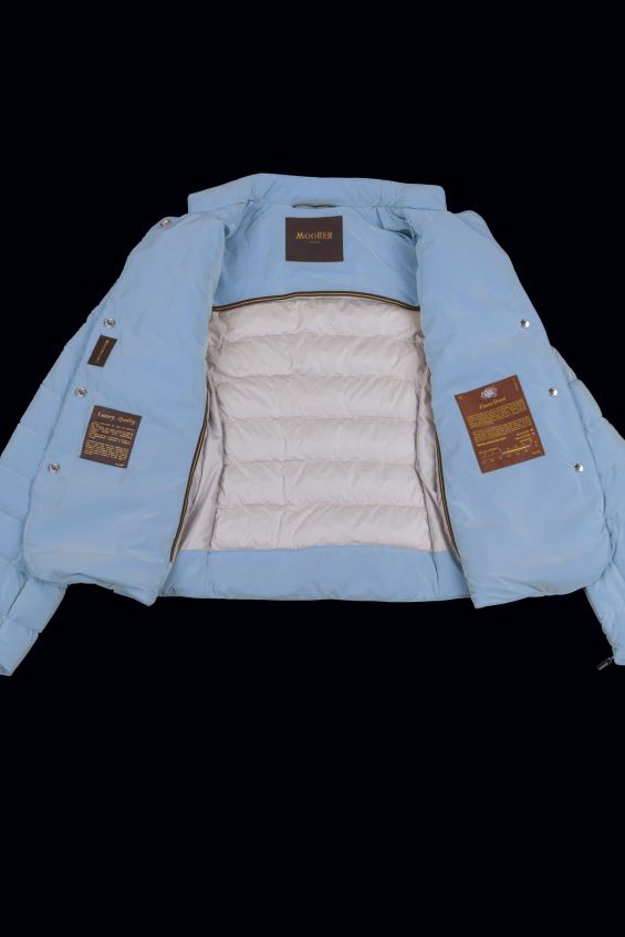 kläder se MooRER kvinnor kefera-os ljus denim Z22LTF984