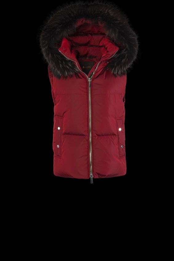 kläder se MooRER kvinnor fuente-fur-amc röd Z22LTF1107