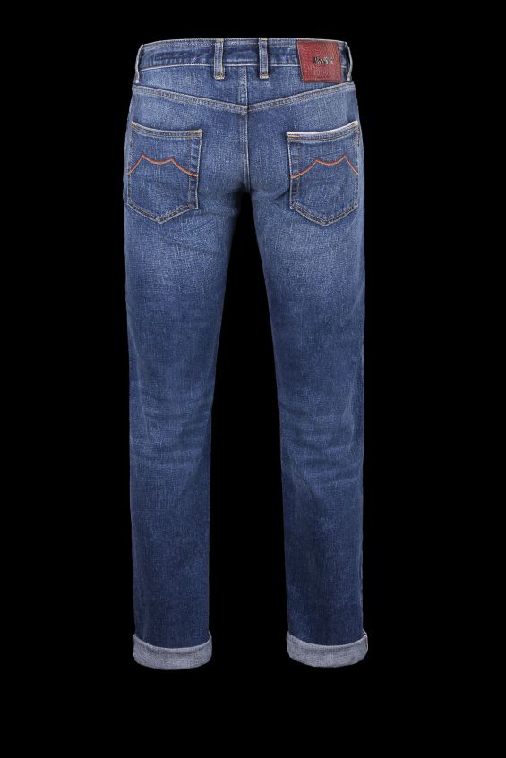 kläder se MooRER män credi dc104 w 4009 s 10 rosso denim Z22LTF397