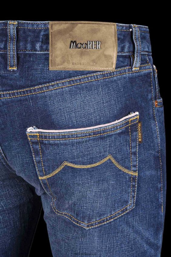 kläder se MooRER män credi dc104 w. 4019 s 3 sabbia denim Z22LTF825