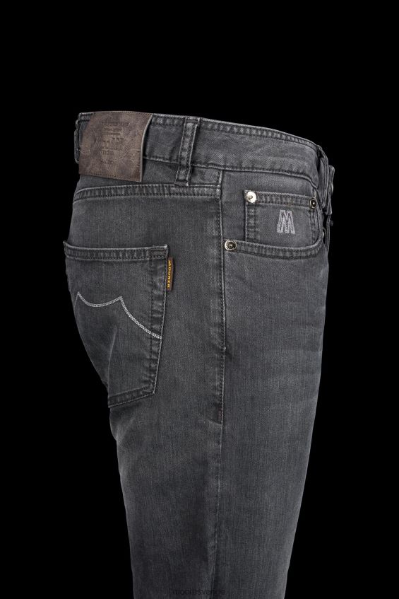 kläder se MooRER män pavel-701 w. 4018 s 4 nero denim Z22LTF486