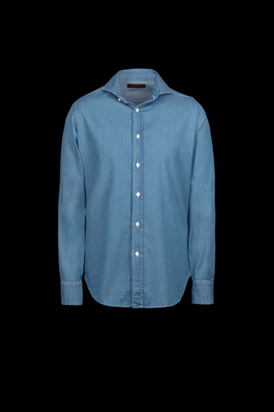 kläder se MooRER män alger-d45 ljus denim Z22LTF407