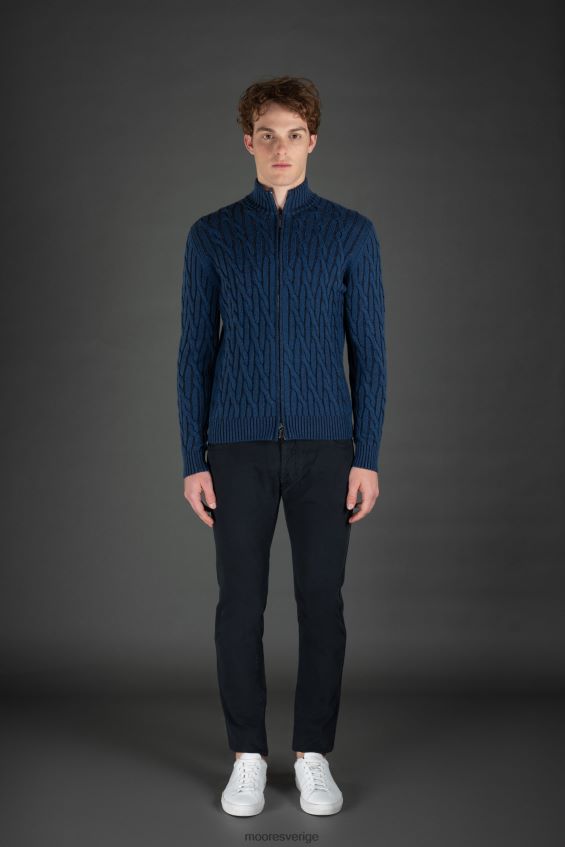 kläder se MooRER män urbino-dov denim Z22LTF624