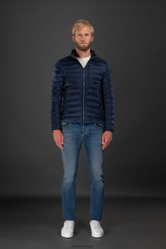 kläder se MooRER män lack ljus denim/blå Z22LTF883
