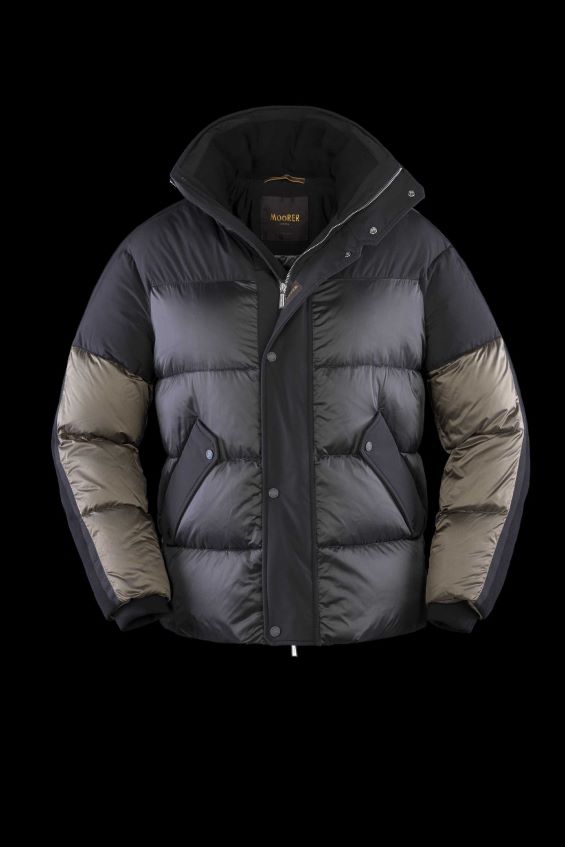 kläder se MooRER män salomone-shk svart/militär Z22LTF330