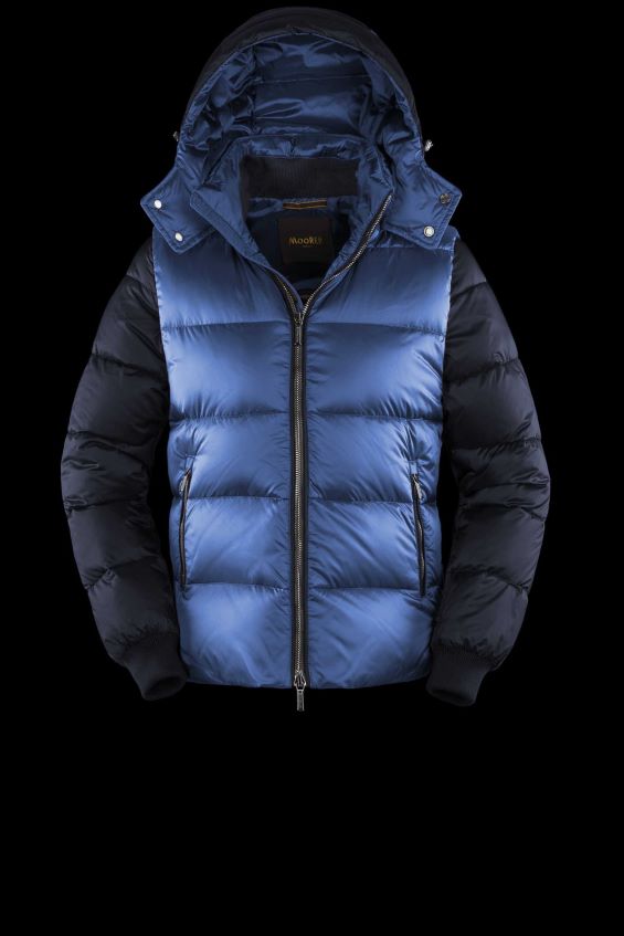 kläder se MooRER män sp-celik-sh ljus denim Z22LTF798