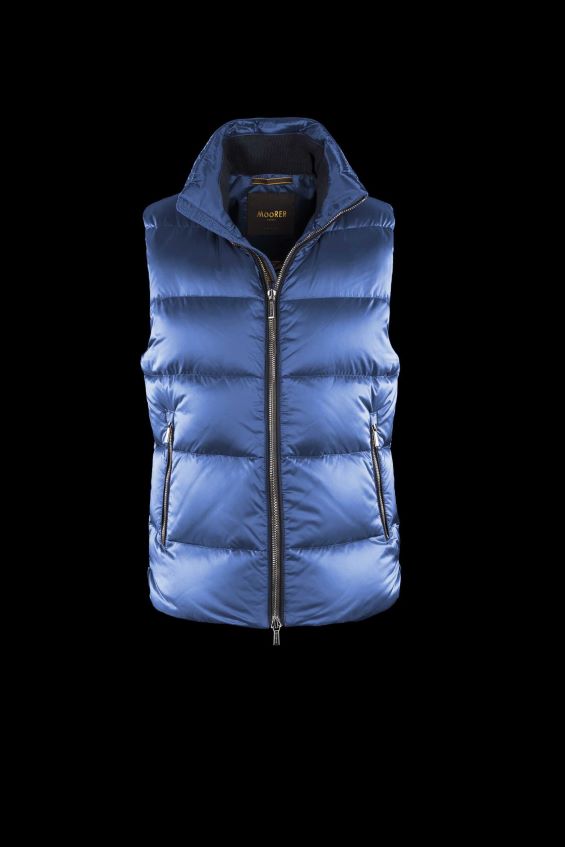 kläder se MooRER män sp-celik-sh ljus denim Z22LTF798