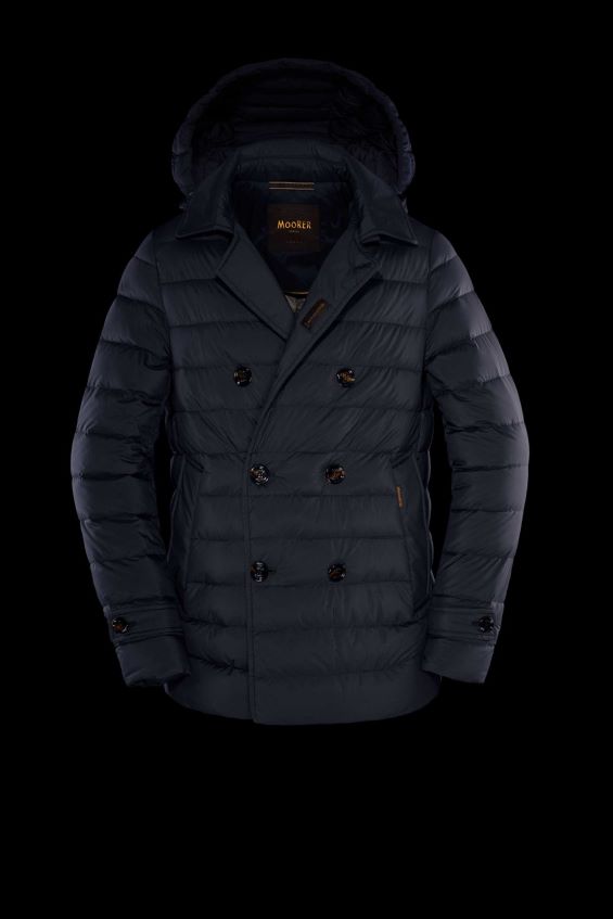 kläder se MooRER män fred-cap-s3 mörkblå Z22LTF325