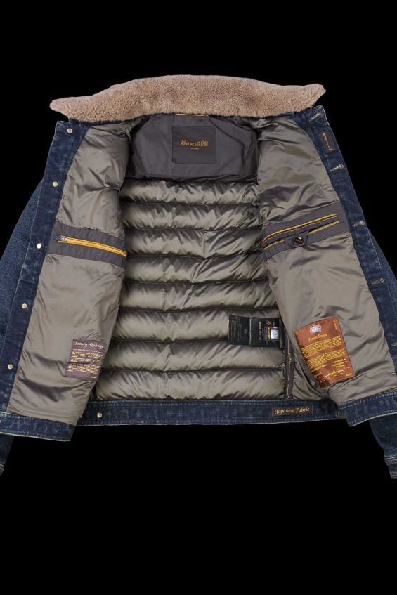 kläder se MooRER män mondor-fur-104s kaffe Z22LTF174