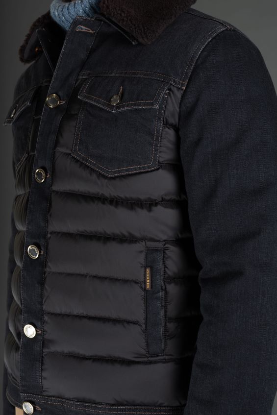 kläder se MooRER män mondor-fur-106s nero Z22LTF38
